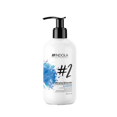 toniruyushchij kondicioner dlya volos colorblaster quotklerendonquot sinij 300 ml indola professional germaniya