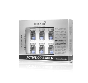 syvorotka dlya lica aktivnyj kollagen peptid medi active collagene cooper peptide 6 h 20 ml hikari laboratories izrail
