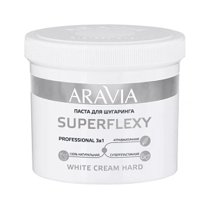 pasta dlya shugaringa superflexy white cream 750 gr aravia professional rossiya