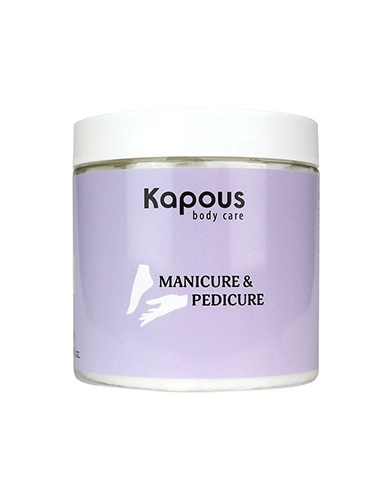barhatnyj krem skrab dlya tela ruk i nog s bambukom i maslom zhozhoba 500 ml kapous body care rossiya