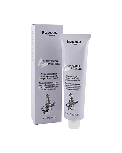 uvlazhnyayushchij krem gidro balans dlya nog 150 ml kapous body care rossiya