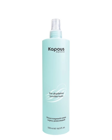 micellyarnyj tonik pered depilyaciej 500 ml kapous depilation rossiya
