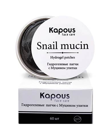 gidrogelevye patchi s mucinom ulitki 60 sht upk kapous face care rossiya