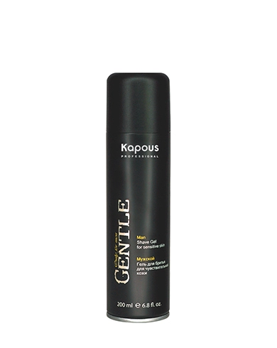 muzhskoj gel dlya britya dlya chuvstvitelnoj kozhi s ohlazhdayushchim effektom quotserii gentlemenquot 200 ml kapous professional rossiya