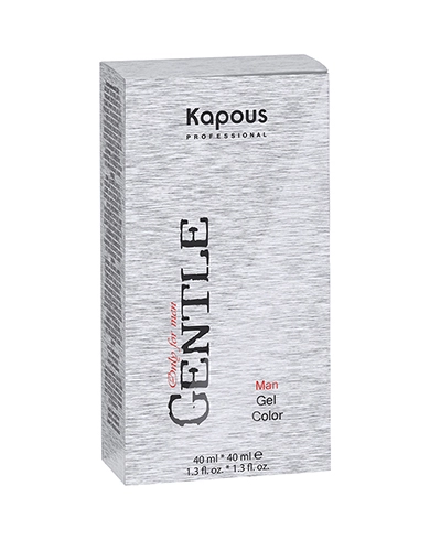 gel kraska dlya muzhchin bez ammoniya quottemno korichnevyj 3quot 40 ml 40 ml kapous professional rossiya