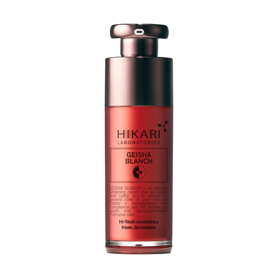 korrektiruyushchij krem protiv pigmentnyh pyaten geisha blanch cream 30 ml hikari laboratories izrail