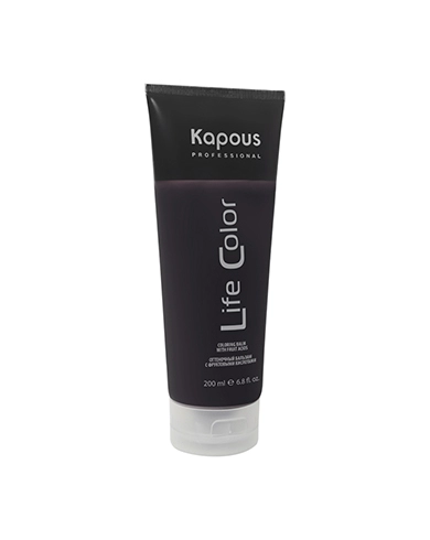 balzam ottenochnyj dlya volos life color korichnevyj 200 ml kapous professional rossiya