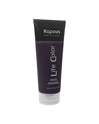balzam ottenochnyj dlya volos life color fioletovyj 200 ml kapous professional rossiya