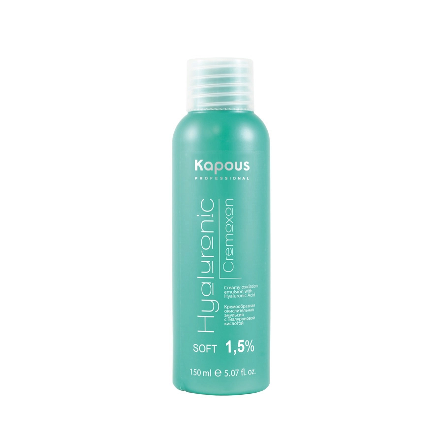 kremoobraznaya okislitelnaya emulsiya hyaluronic cremoxon s gialuronovoj kislotoj 15 150 ml kapous professional rossiya