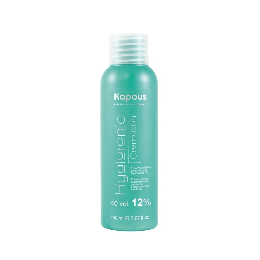 kremoobraznaya okislitelnaya emulsiya hyaluronic cremoxon s gialuronovoj kislotoj 12 150 ml kapous professional rossiya