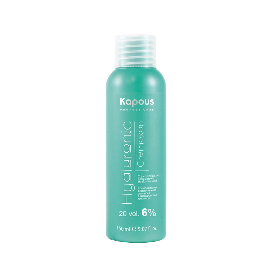 kremoobraznaya okislitelnaya emulsiya hyaluronic cremoxon s gialuronovoj kislotoj 6 150 ml kapous professional rossiya