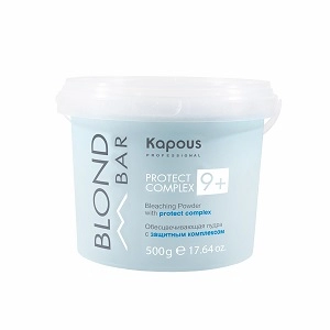 obescvechivayushchaya pudra s zashchitnym kompleksom 9 serii quotblond barquot 500 gr kapous professional rossiya