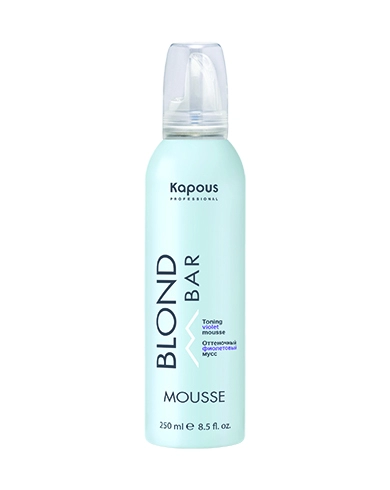 ottenochnyj muss dlya volos fioletovyj serii quotblond barquot 250 ml kapous professional rossiya