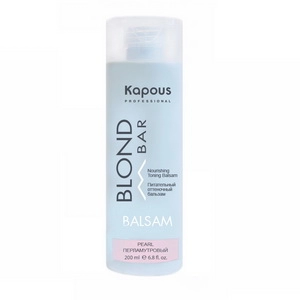 pitatelnyj ottenochnyj balzam dlya ottenkov blond perlamutrovyj 200 ml kapous professional rossiya