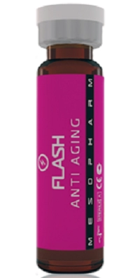 omolazhivayushchij koktejl dlya mezoterapii lica flash anti aging 5 ml 1 flakon mesopharm rossiya