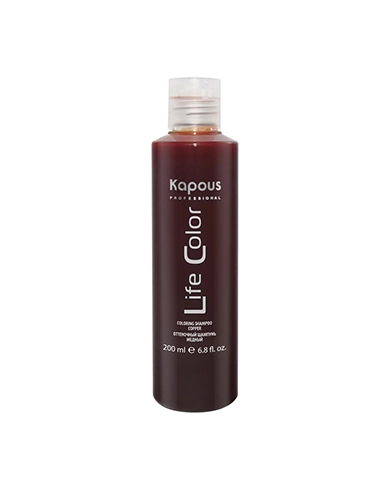 shampun ottenochnyj dlya volos life color mednyj 200 ml kapous professional rossiya