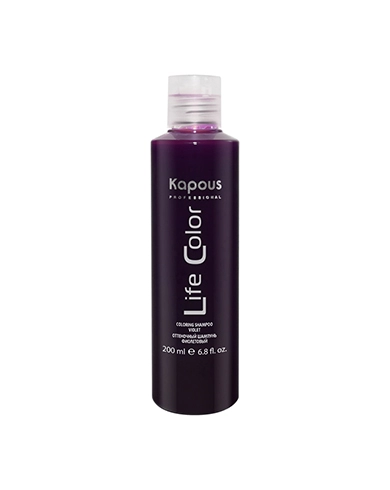 shampun ottenochnyj dlya volos life color fioletovyj 200 ml 200 ml kapous professional rossiya