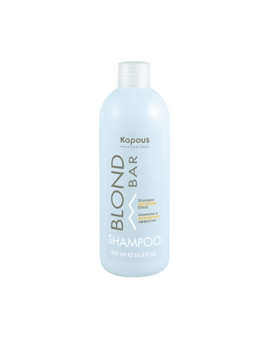 shampun dlya volos s antizheltym effektom serii quotblond barquot 500 ml kapous professional rossiya