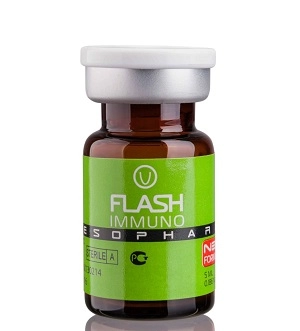 antioksidantnyj koktejl dlya mezoterapii lica i tela flash immuno new formula 5 ml 1 flakon mesopharm rossiya