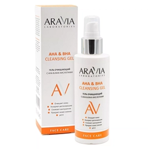 gel ochishchayushchij s ahabha kislotami ahabha cleansing gel 150 ml aravia laboratories rossiya