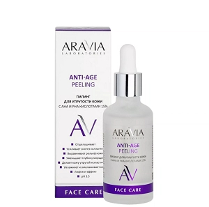 piling dlya uprugosti kozhi s aha i pha kislotami 15 anti age peeling 50 ml aravia laboratories rossiya