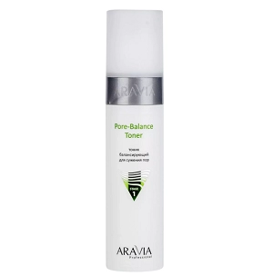 tonik balansiruyushchij dlya suzheniya por dlya zhirnoj i problemnoj kozhi pore balance toner 250 ml aravia professional rossiya