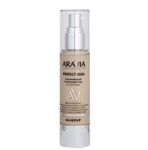uvlazhnyayushchij tonalnyj krem13 light beige perfect skin 50 ml aravia laboratories rossiya