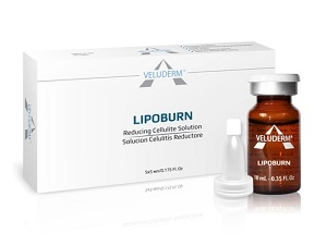 anticellyulitnyj koktejl dlya tela i lica veluderm lipoburn 5 ml 1 flakon veluderm ispaniya