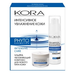 nabor dlya uhoda za kozhej quotintensivnoe uvlazhnenie kozhiquot nabor 2 predmeta kora phytocosmetics rossiya