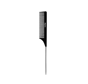 rascheska parikmaherskaya s metallicheskim hvostikom carbon fiber 23127 mm 1 sht kapous professional kitaj