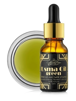 maslo listev usmy quotusma oil greenquot 15 ml my henna rossiya