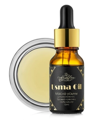 maslo usmy dlya brovej i resnic quotusma oilquot 15 ml my henna rossiya