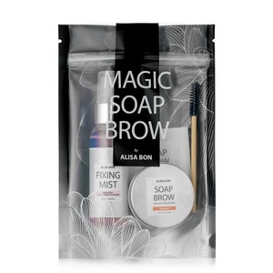 nabor dlya fiksacii brovej magic brow soap apelsin nabor 3 predmeta my henna rossiya