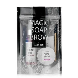 nabor dlya fiksacii brovej magic brow soap yagodnyj miks nabor 3 predmeta my henna rossiya