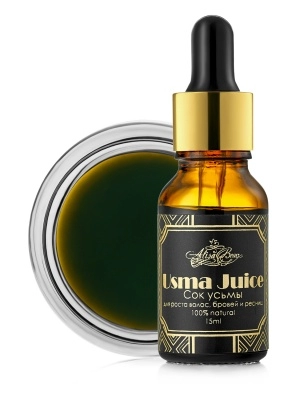 sok usmy dlya brovej i resnic quotusma juicequot 15 ml my henna rossiya