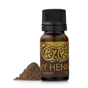 hna dlya okraski brovej quotmy hennaquot korichnevaya 10 gr my henna rossiya
