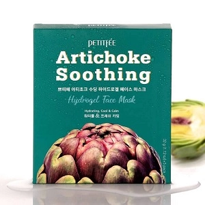 gidrogelevaya maska dlya lica artishok artichoke soothing hydrogel face mask 5 sht upk petitfee yuzhnaya koreya
