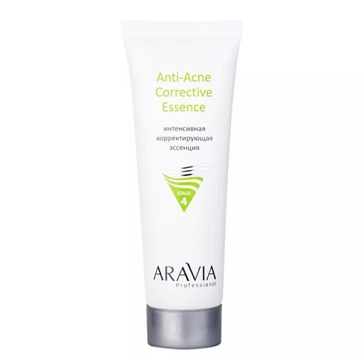 intensivnaya korrektiruyushchaya essenciya dlya zhirnoj i problemnoj kozhi anti acne corrective essence 50 ml aravia professional rossiya