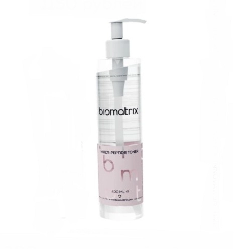 multipeptidnyj uvlazhnyayushchij tonik multi peptide toner 400 ml biomatrix rossiya