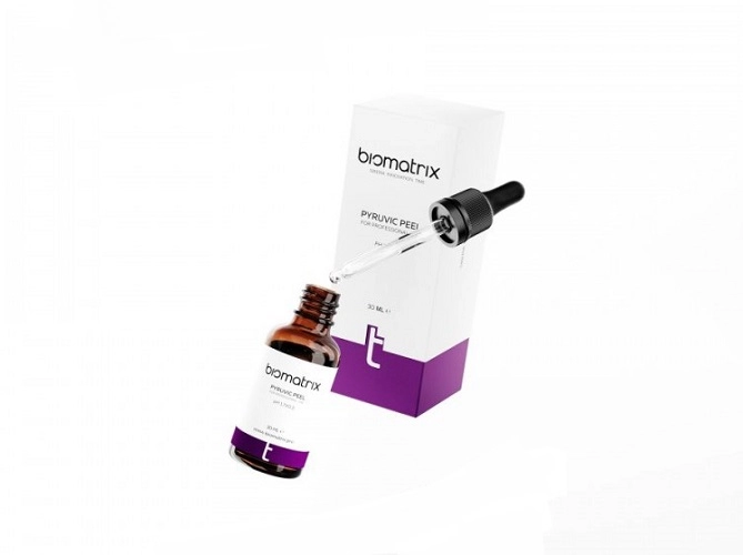 pirovinogradnyj himicheskij piling 40 biomatrix piruvic peel 30 ml biomatrix rossiya