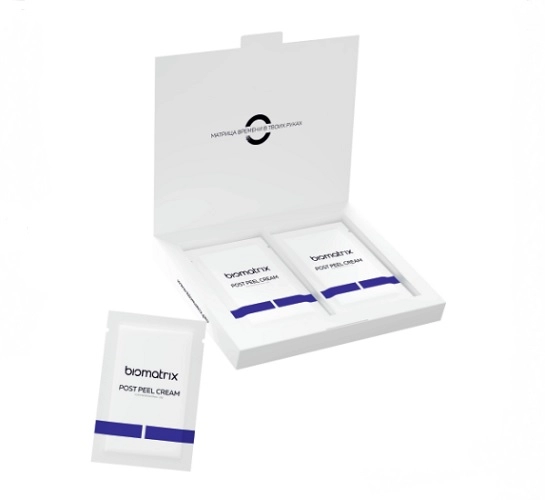 vosstanavlivayushchij postpilingovyj krem biomatrix post peel cream v sashe 3 ml h 10 sht biomatrix rossiya