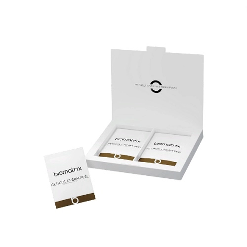 retinolovyj himicheskij krem piling biomatrix retinol cream peel 3 ml h 10 sht biomatrix rossiya