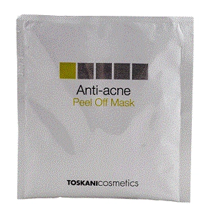 alginatnaya maska dlya lica anti akne peel of mask anti acne 30 gr toskani cosmetics ispaniya
