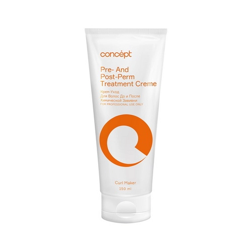 krem uhod dlya volos do i posle himicheskoj zavivki pre and post perm treatment creme 150 ml concept