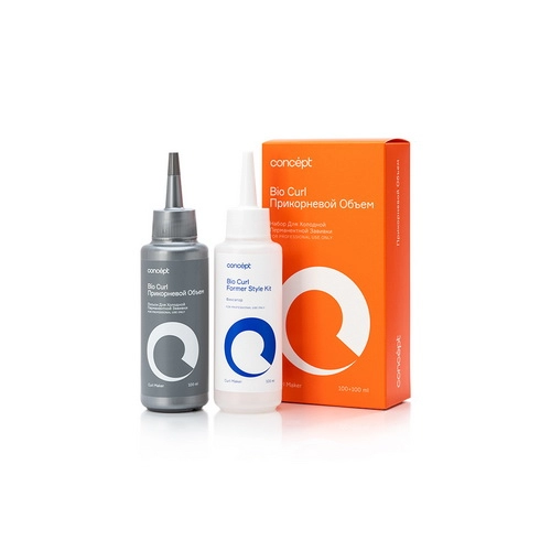 nabor d holodnoj permanentnoj zavivki d vseh tipov volos prikornevoj obem 100 ml 100 ml concept