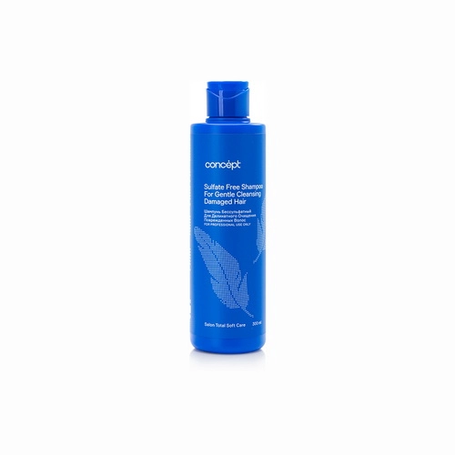 shampun bessulfatnyj d delikatnogo ochishcheniya povrezhdennyh volos soft care 300 ml concept