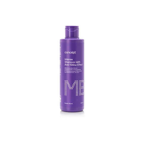 shampun glubokoe vosstanovlenie i nejtral zheltizny intense shampoo with anti yellow effect 300ml concept
