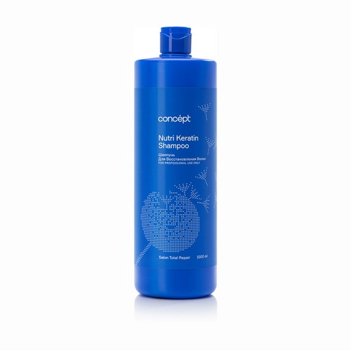 shampun dlya vosstanovleniya volos nutri keratin shampoo 2021 1000 ml concept