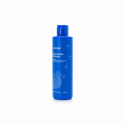 shampun dlya vosstanovleniya volos nutri keratin shampoo 2021 300 ml concept