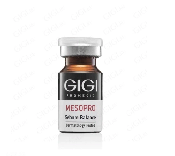 anti akne koktejl dlya zhirnoj kozhi mesopro sebum balance 5 ml 1 flakon gigi mesoactive izrail